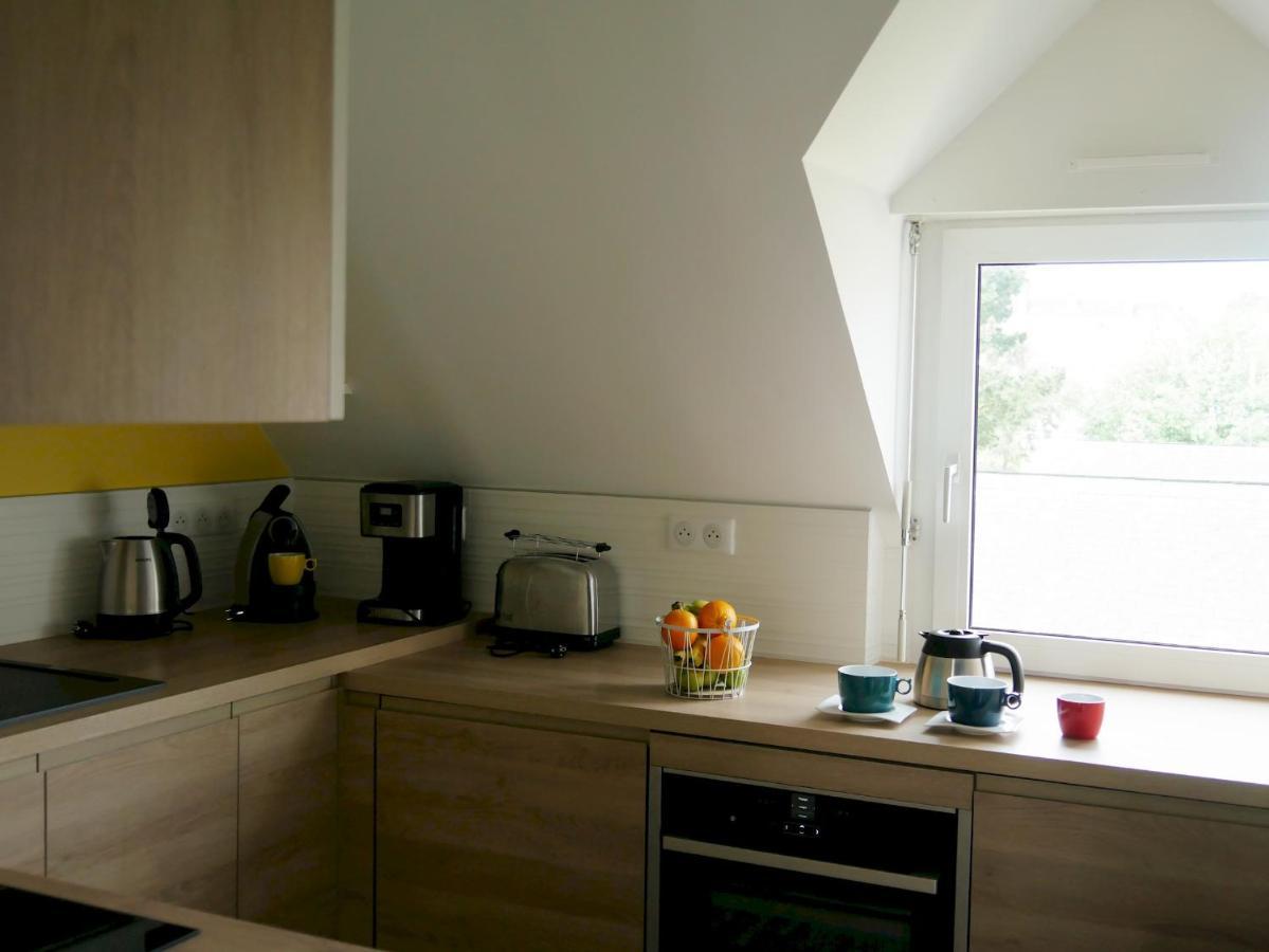 Appartement Duplex 5 Personnes Vue Sur Le Port De La Trinite Sur Mer Zewnętrze zdjęcie